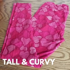 LuLaRoe Valentine's day leggings